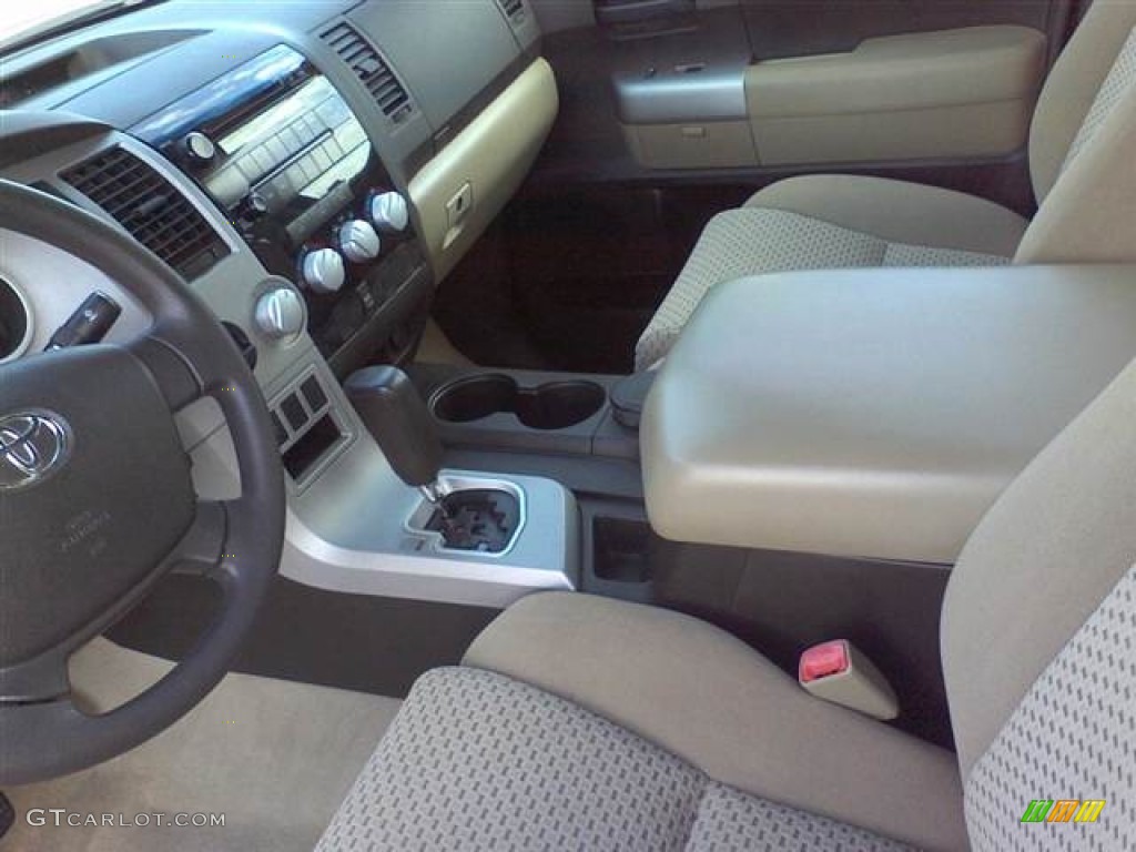 2007 Tundra SR5 TRD Double Cab - Radiant Red / Beige photo #13