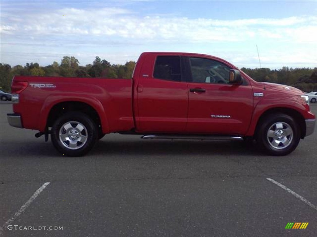 2007 Tundra SR5 TRD Double Cab - Radiant Red / Beige photo #17