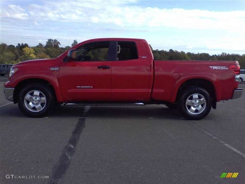 2007 Tundra SR5 TRD Double Cab - Radiant Red / Beige photo #18