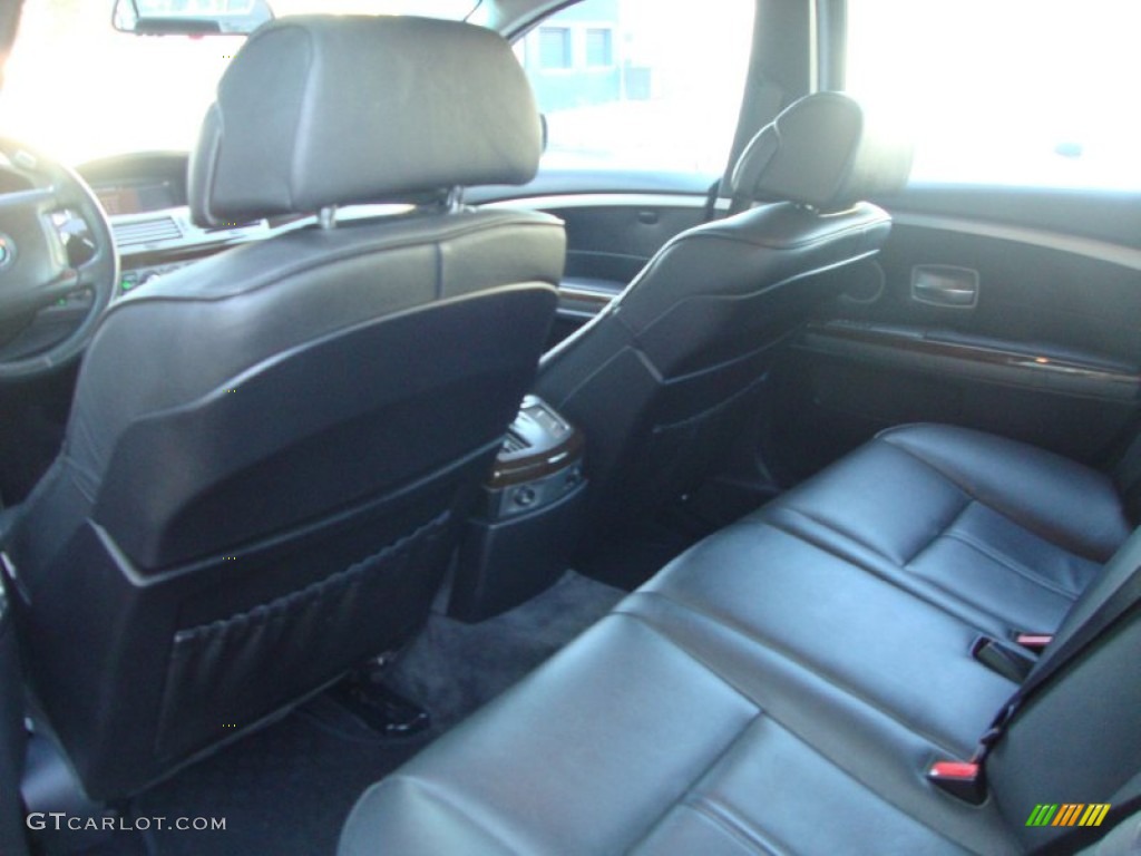 2007 7 Series 750i Sedan - Jet Black / Black photo #9