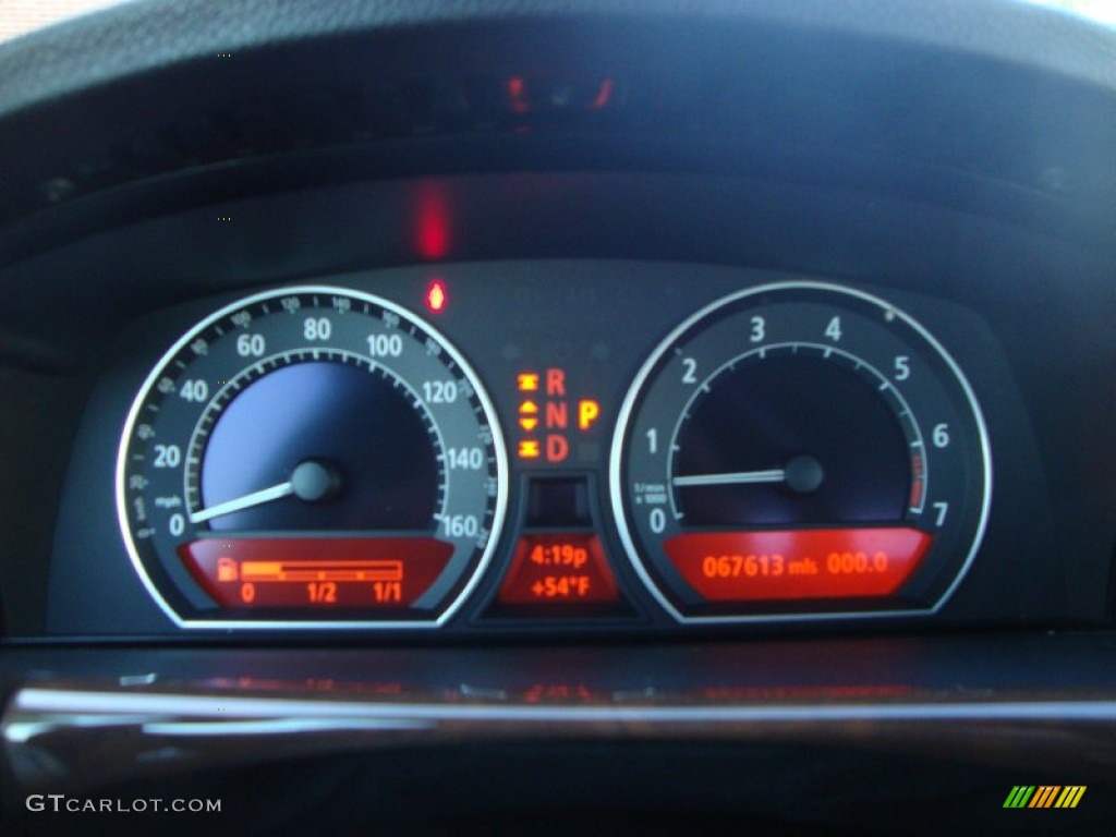 2007 BMW 7 Series 750i Sedan Gauges Photo #55954624