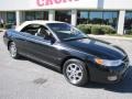 2001 Black Sand Pearl Toyota Solara SE Convertible  photo #14