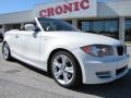 2010 Alpine White BMW 1 Series 128i Convertible  photo #1