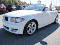 2010 Alpine White BMW 1 Series 128i Convertible  photo #3
