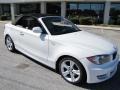 2010 Alpine White BMW 1 Series 128i Convertible  photo #16