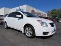 2008 Fresh Powder White Nissan Sentra 2.0 SL  photo #1