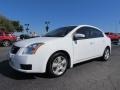 2008 Fresh Powder White Nissan Sentra 2.0 SL  photo #3