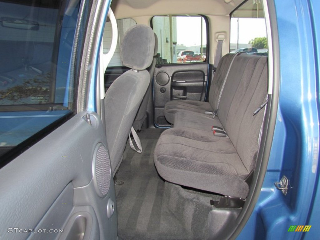 2002 Ram 1500 SLT Quad Cab - Atlantic Blue Pearl / Dark Slate Gray photo #12