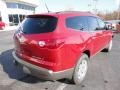 2012 Crystal Red Tintcoat Chevrolet Traverse LT AWD  photo #7