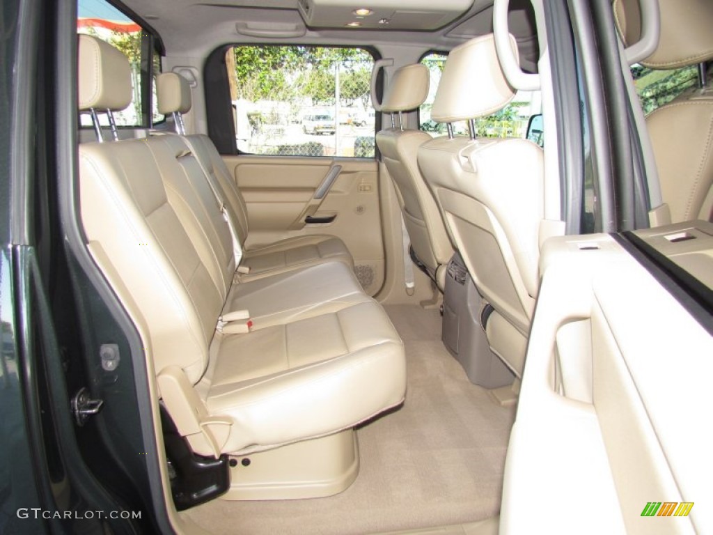 2008 Nissan Titan LE Crew Cab Interior Color Photos