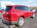 2012 Crystal Red Tintcoat Chevrolet Traverse LT AWD  photo #7