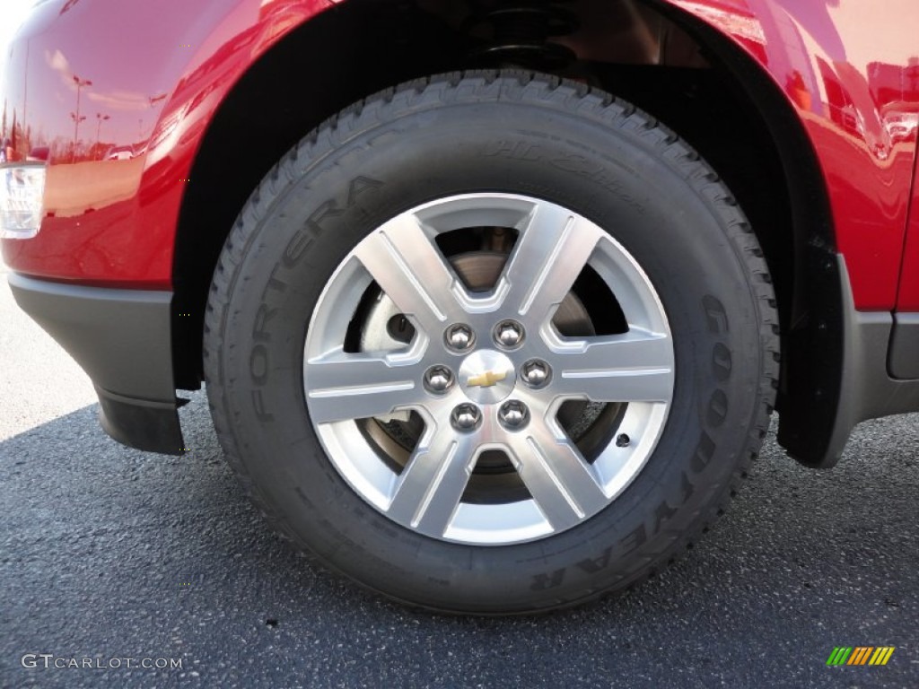 2012 Chevrolet Traverse LT AWD Wheel Photo #55957862