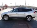 2012 Silver Ice Metallic Chevrolet Traverse LT AWD  photo #4