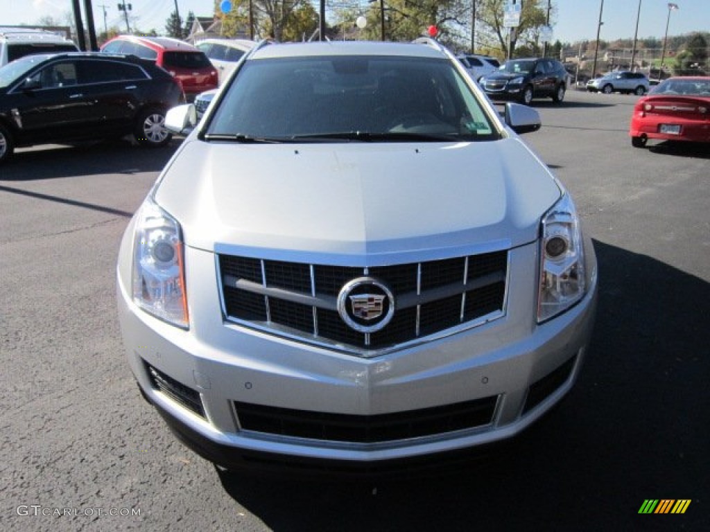 2011 SRX 4 V6 AWD - Radiant Silver Metallic / Ebony/Titanium photo #2