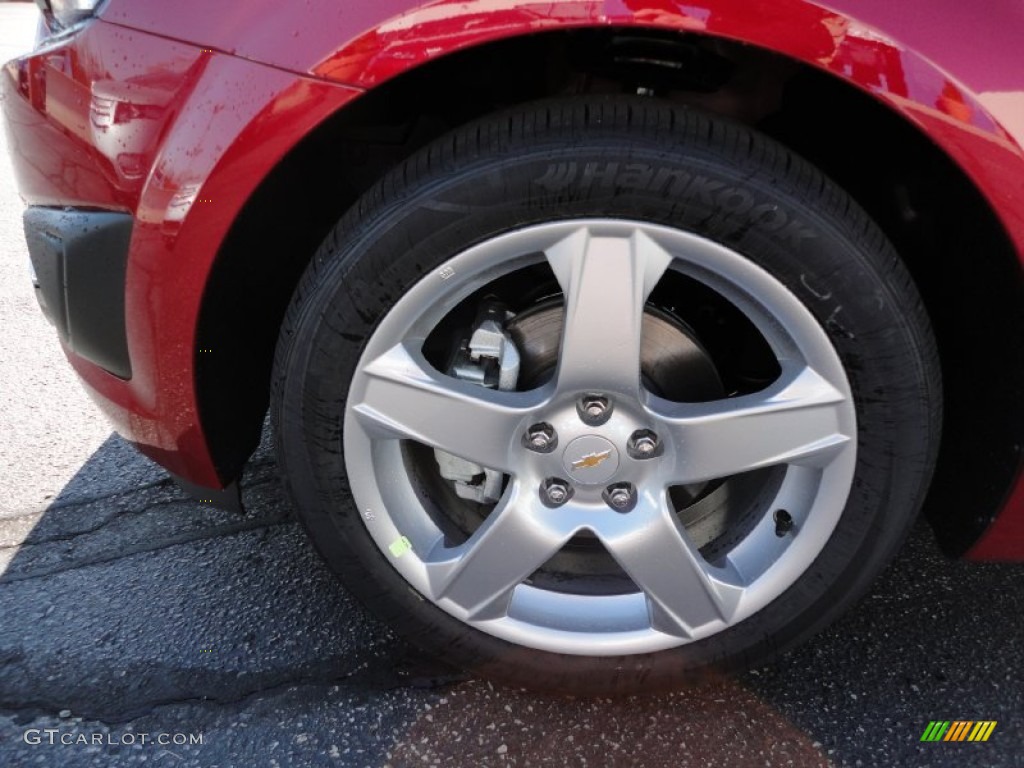 2012 Chevrolet Sonic LTZ Sedan Wheel Photo #55959243