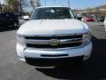 2011 Summit White Chevrolet Silverado 1500 LTZ Extended Cab 4x4  photo #2