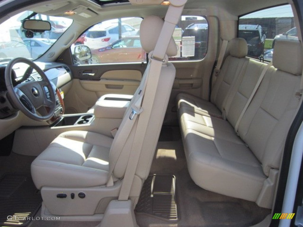 Dark Cashmere/Light Cashmere Interior 2011 Chevrolet Silverado 1500 LTZ Extended Cab 4x4 Photo #55959592