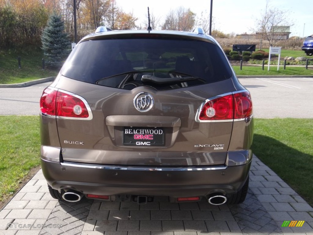 2008 Enclave CXL - Cocoa Metallic / Cashmere/Cocoa photo #5