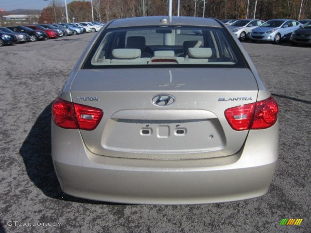 2009 Elantra GLS Sedan - Laguna Sand / Beige photo #6