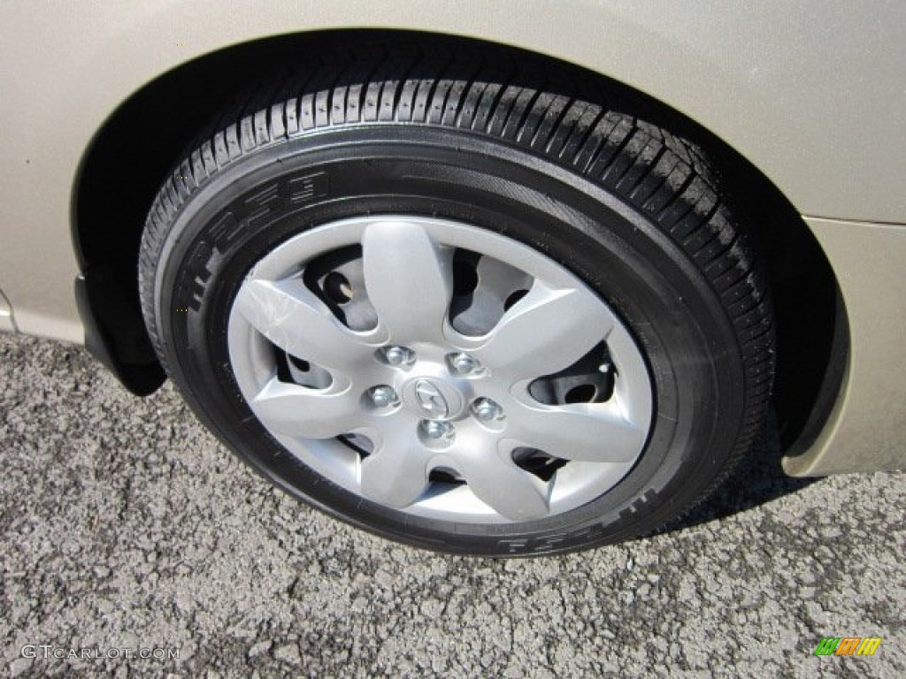 2009 Elantra GLS Sedan - Laguna Sand / Beige photo #9