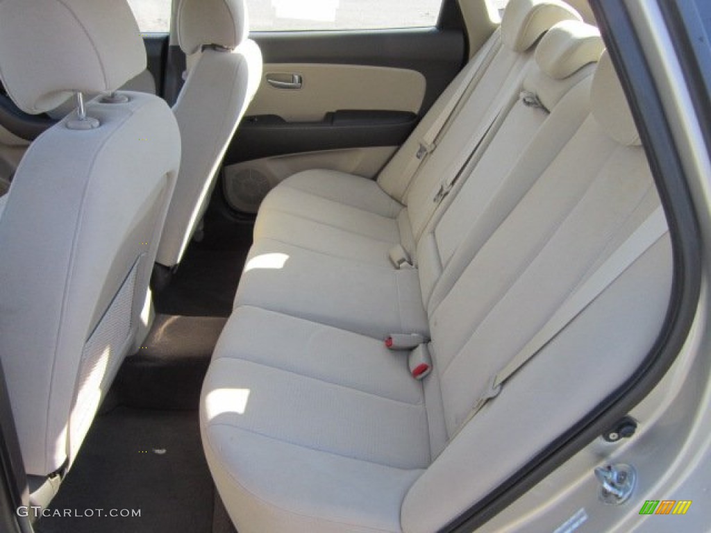 2009 Elantra GLS Sedan - Laguna Sand / Beige photo #14