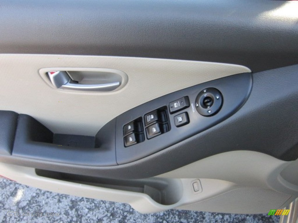 2009 Elantra GLS Sedan - Laguna Sand / Beige photo #18