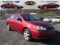 2008 Impulse Red Pearl Toyota Corolla CE  photo #1