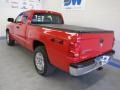 2005 Flame Red Dodge Dakota SLT Club Cab 4x4  photo #3