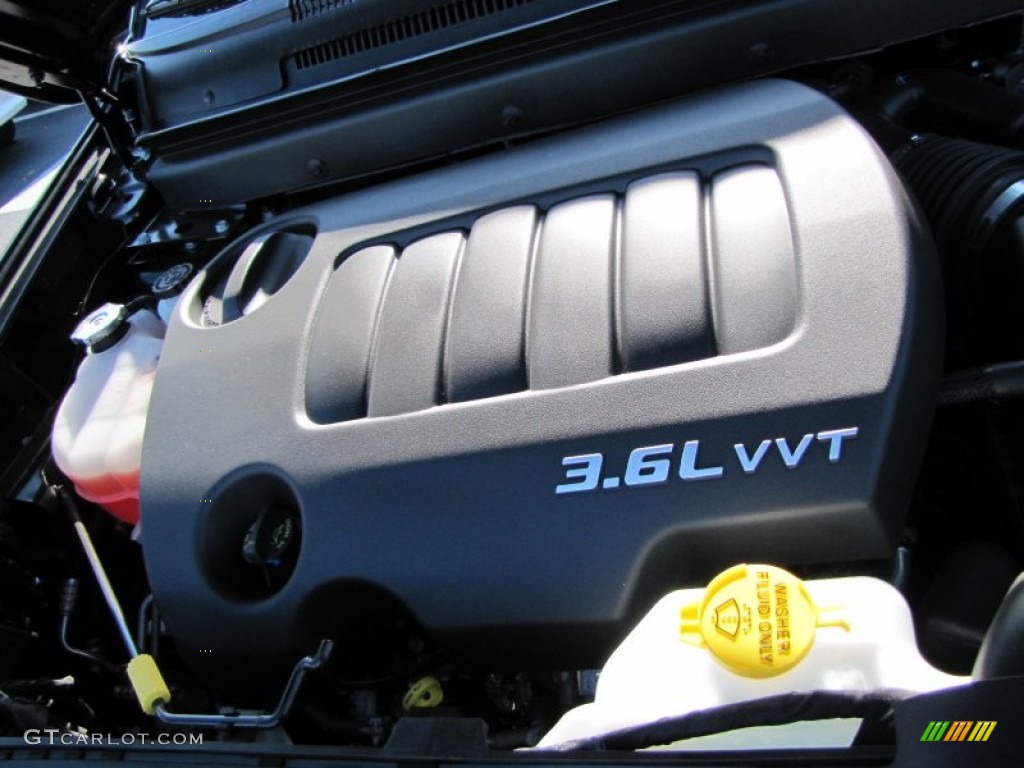 2012 Dodge Journey SXT 3.6 Liter DOHC 24-Valve VVT Pentastar V6 Engine Photo #55961214