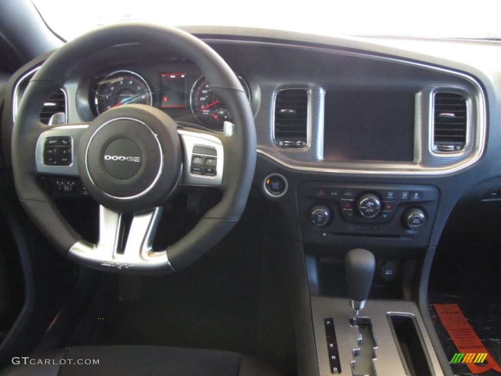 2012 Dodge Charger SRT8 Black Dashboard Photo #55963377