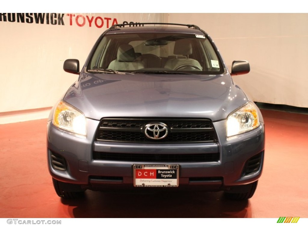 2010 RAV4 I4 4WD - Pacific Blue Metallic / Sand Beige photo #2