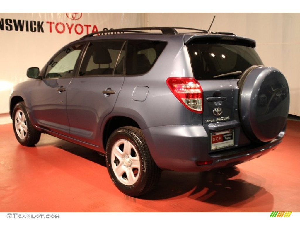 2010 RAV4 I4 4WD - Pacific Blue Metallic / Sand Beige photo #7