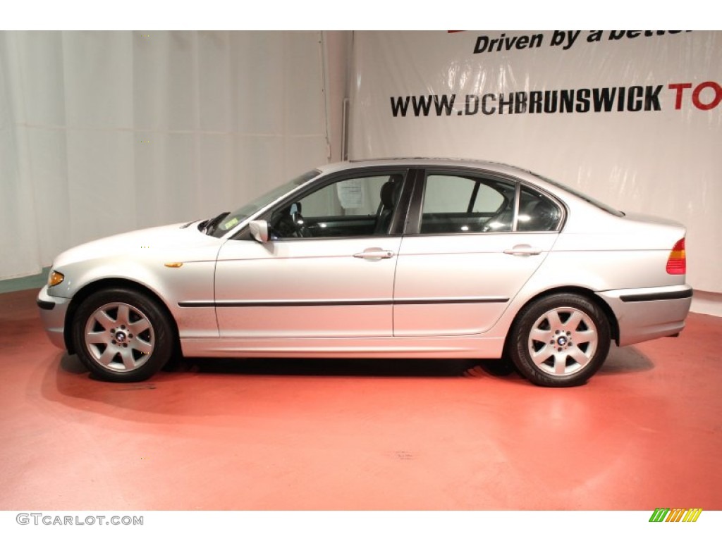 2005 3 Series 325i Sedan - Titanium Silver Metallic / Sand photo #8