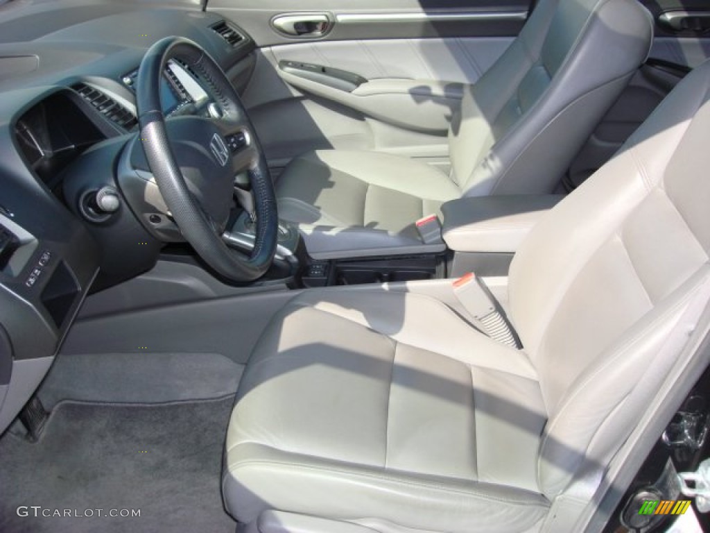 Gray Interior 2008 Honda Civic EX-L Sedan Photo #55963788