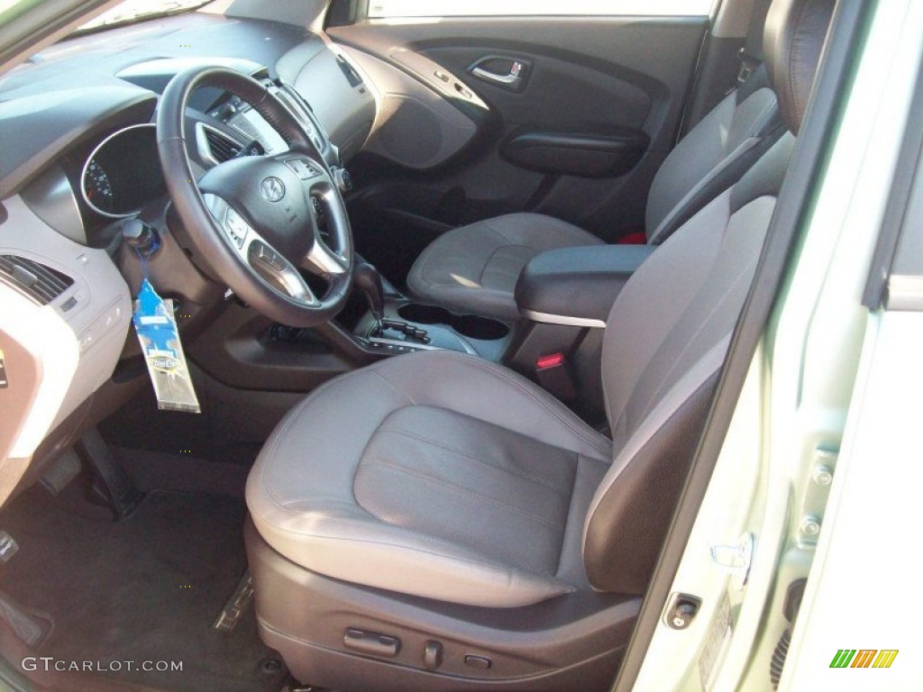 Taupe Interior 2010 Hyundai Tucson GLS Photo #55964691