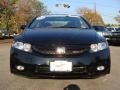 2009 Crystal Black Pearl Honda Civic Si Sedan  photo #7