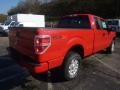 2011 Race Red Ford F150 STX SuperCab 4x4  photo #2