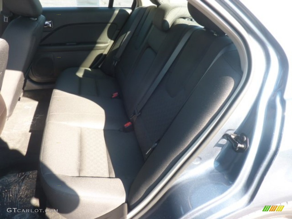 2012 Fusion SE - Steel Blue Metallic / Charcoal Black photo #9