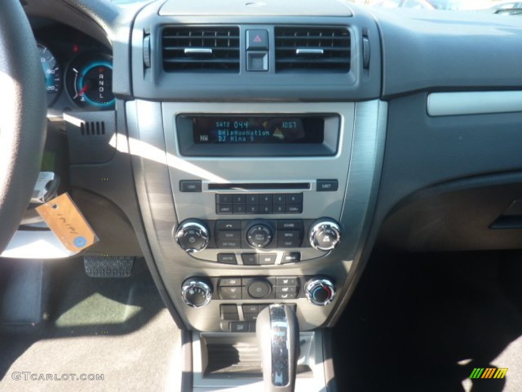 2012 Fusion SE - Steel Blue Metallic / Charcoal Black photo #13