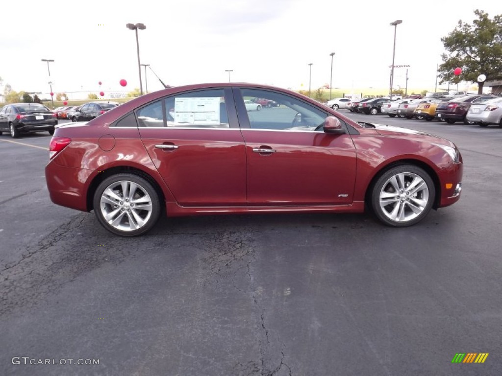 Autumn Red Metallic 2012 Chevrolet Cruze LTZ/RS Exterior Photo #55966794