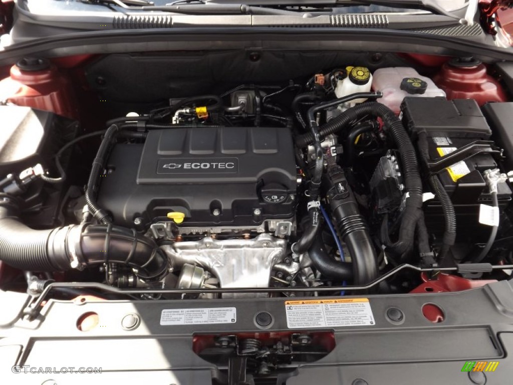 2012 Chevrolet Cruze LTZ/RS 1.4 Liter DI Turbocharged DOHC 16-Valve VVT 4 Cylinder Engine Photo #55966917