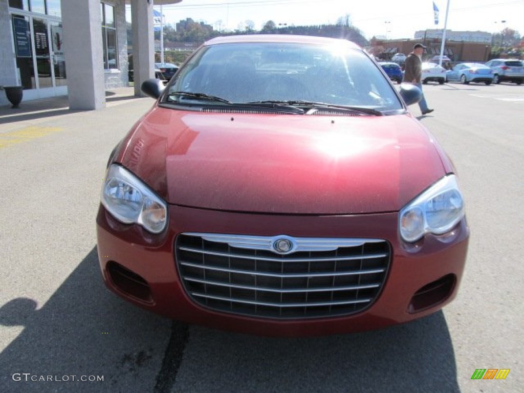 2005 Sebring Touring Sedan - Deep Red Pearl / Dark Slate Gray photo #10