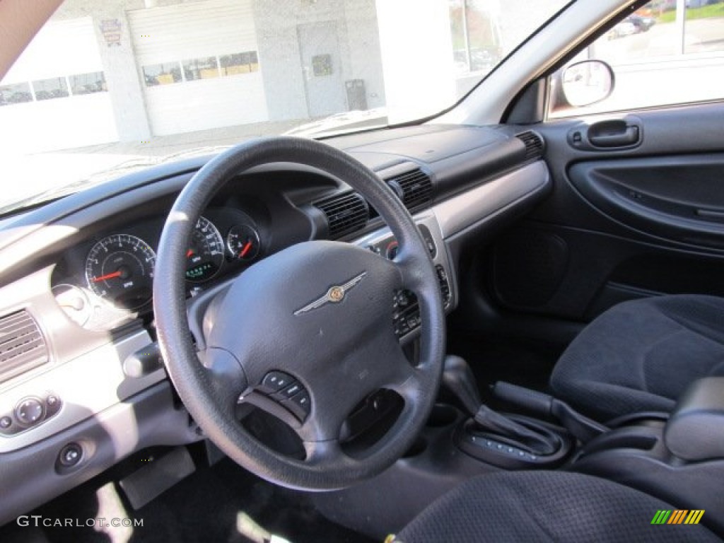 2005 Sebring Touring Sedan - Deep Red Pearl / Dark Slate Gray photo #14