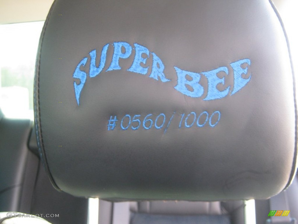 2008 Dodge Charger SRT-8 Super Bee Marks and Logos Photo #55967334