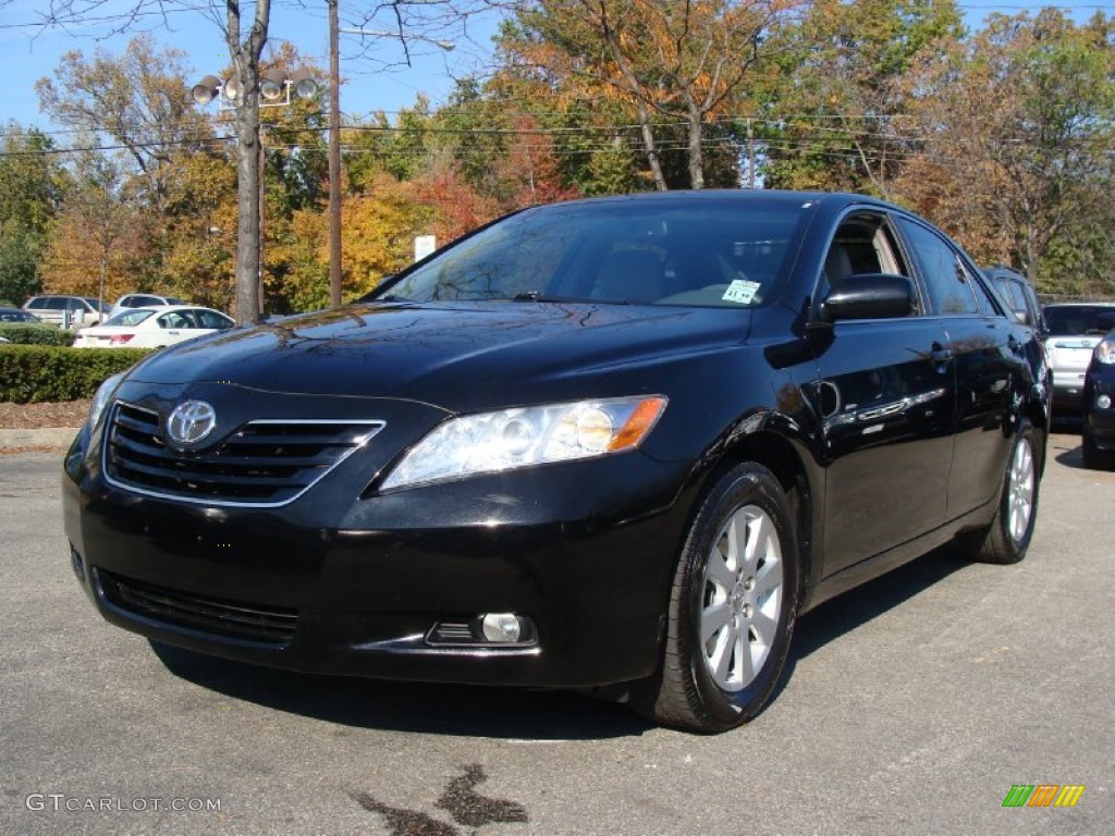 2007 Camry XLE - Black / Ash photo #6