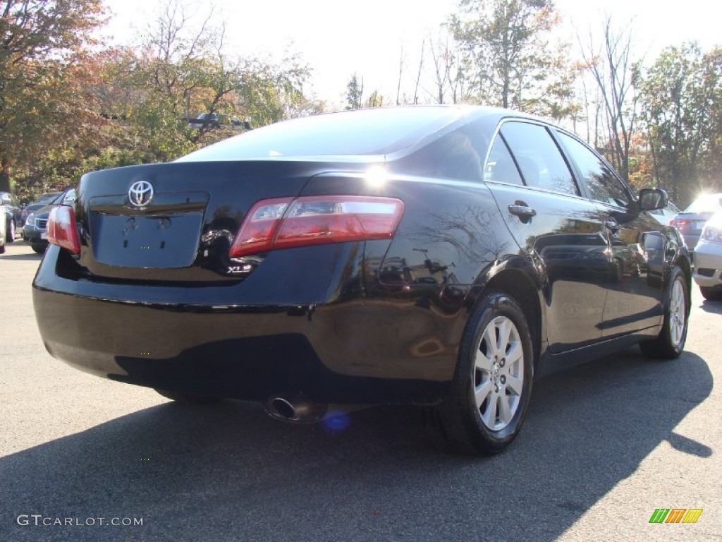 2007 Camry XLE - Black / Ash photo #10