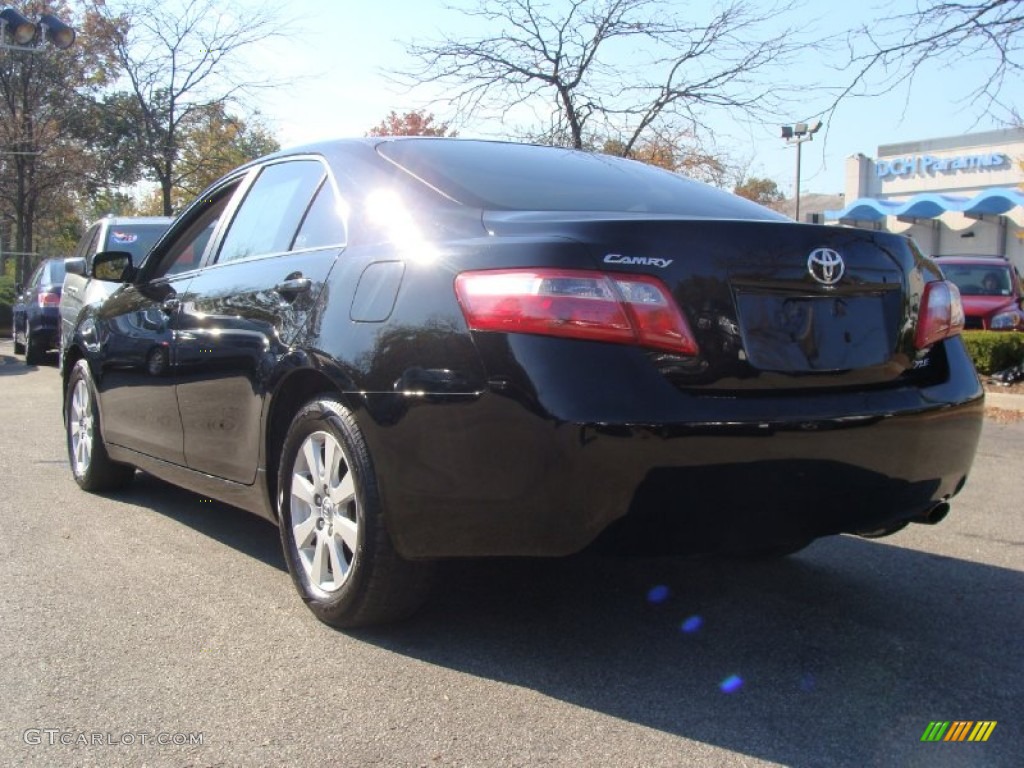 2007 Camry XLE - Black / Ash photo #12