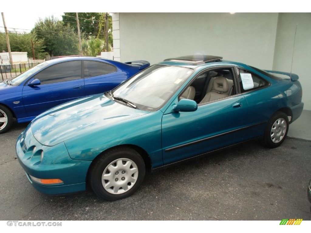Paradise Blue Green Pearl 1994 Acura Integra LS Coupe Exterior Photo #55969587