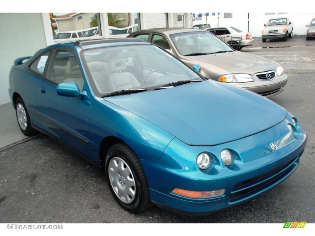 Paradise Blue Green Pearl 1994 Acura Integra LS Coupe Exterior Photo #55969605
