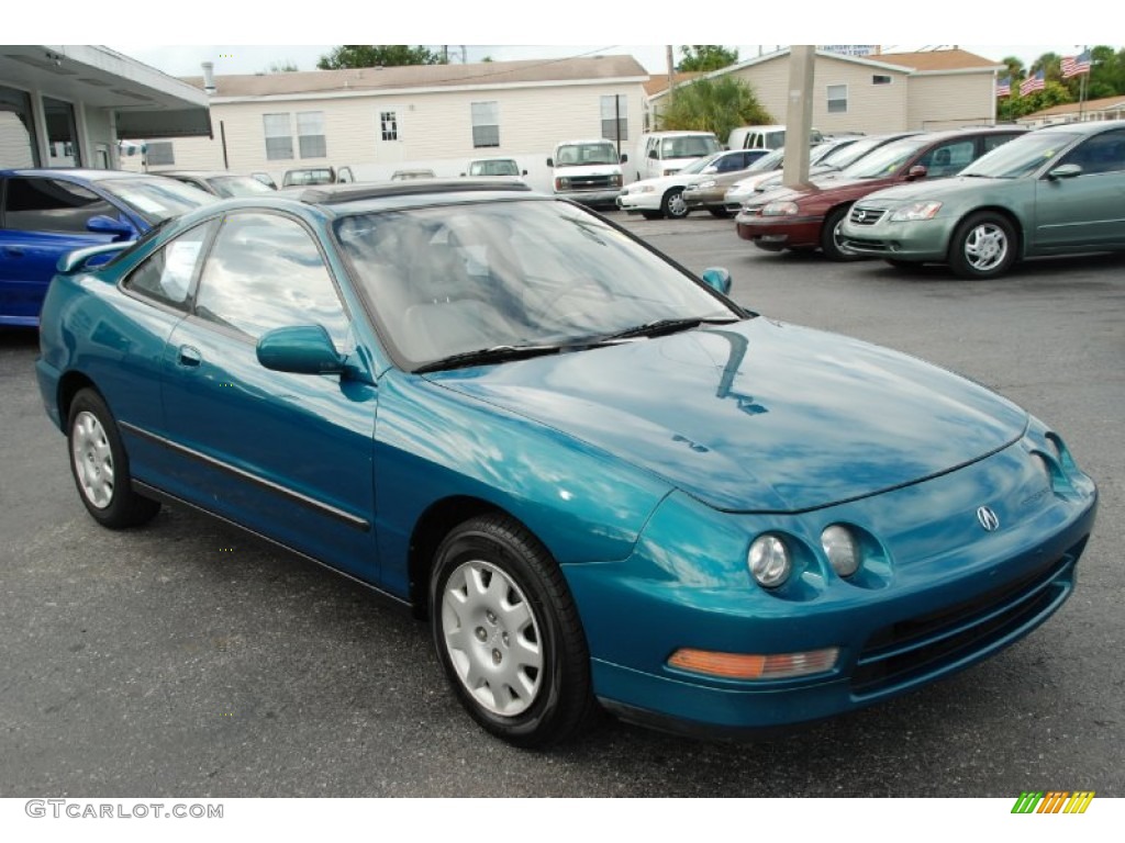 Paradise Blue Green Pearl 1994 Acura Integra LS Coupe Exterior Photo #55969647